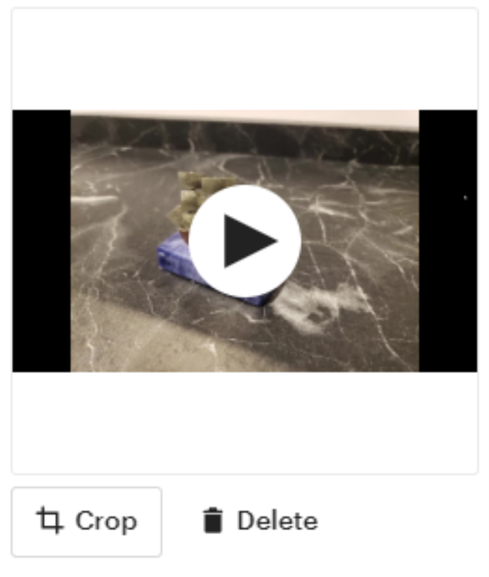 How to crop your Etsy videos with Etsy